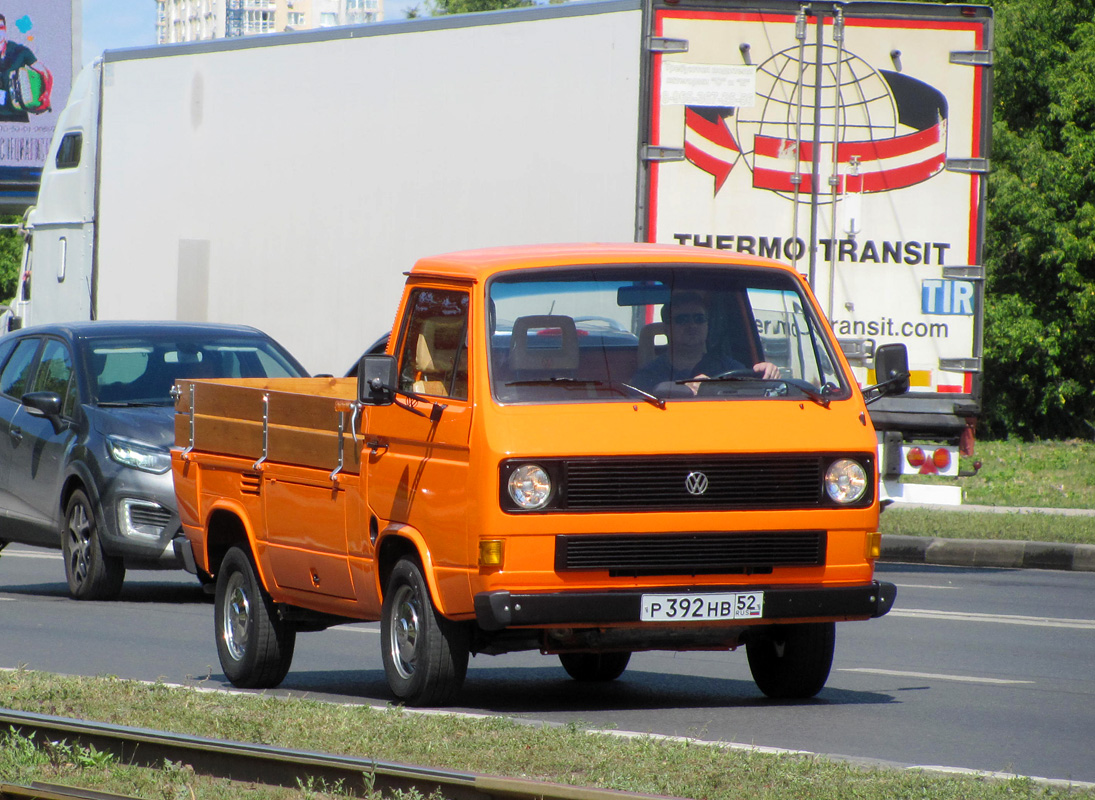 Нижегородская область, № Р 392 НВ 52 — Volkswagen Typ 2 (Т3) '79-92
