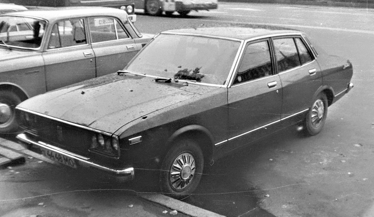 Москва, № Т 4448 МО — Nissan Bluebird (810) '76-79