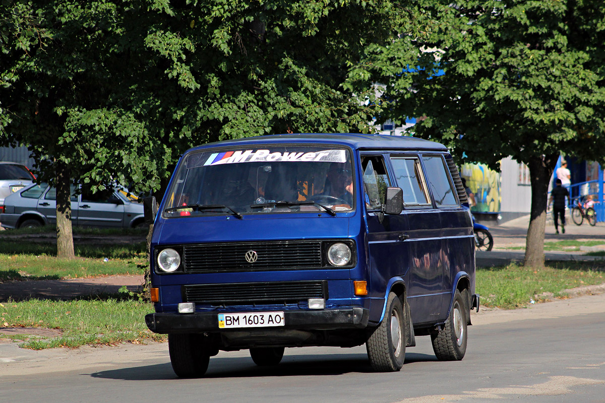 Сумская область, № ВМ 1603 АО — Volkswagen Typ 2 (Т3) '79-92