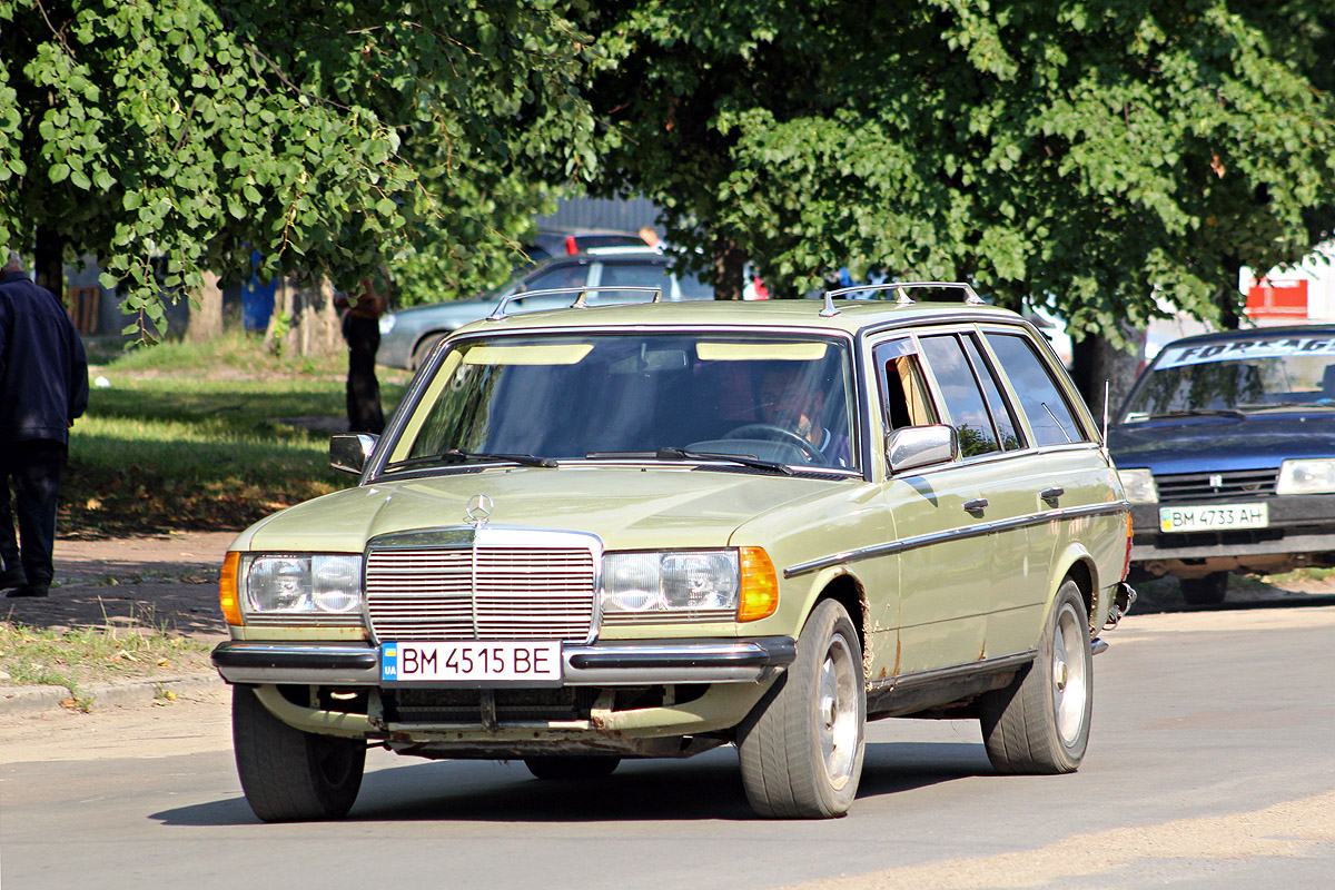 Сумская область, № ВМ 4515 ВЕ — Mercedes-Benz (S123) '78-86