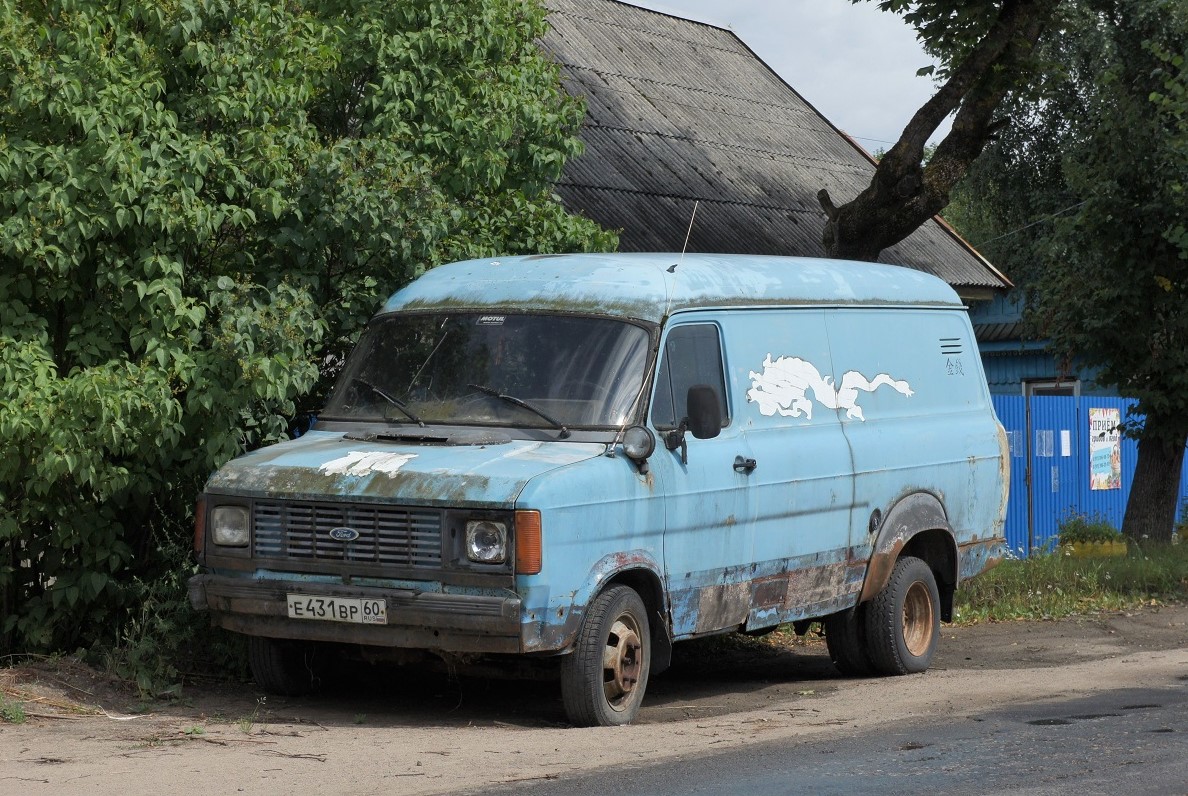 Псковская область, № Е 431 ВР 60 — Ford Transit (2G) '78-86