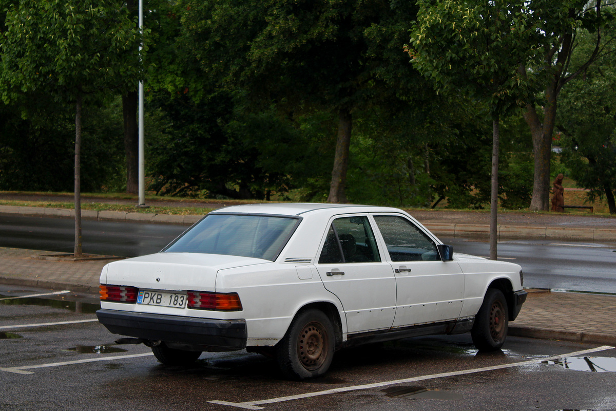 Литва, № PKB 183 — Mercedes-Benz (W201) '82-93