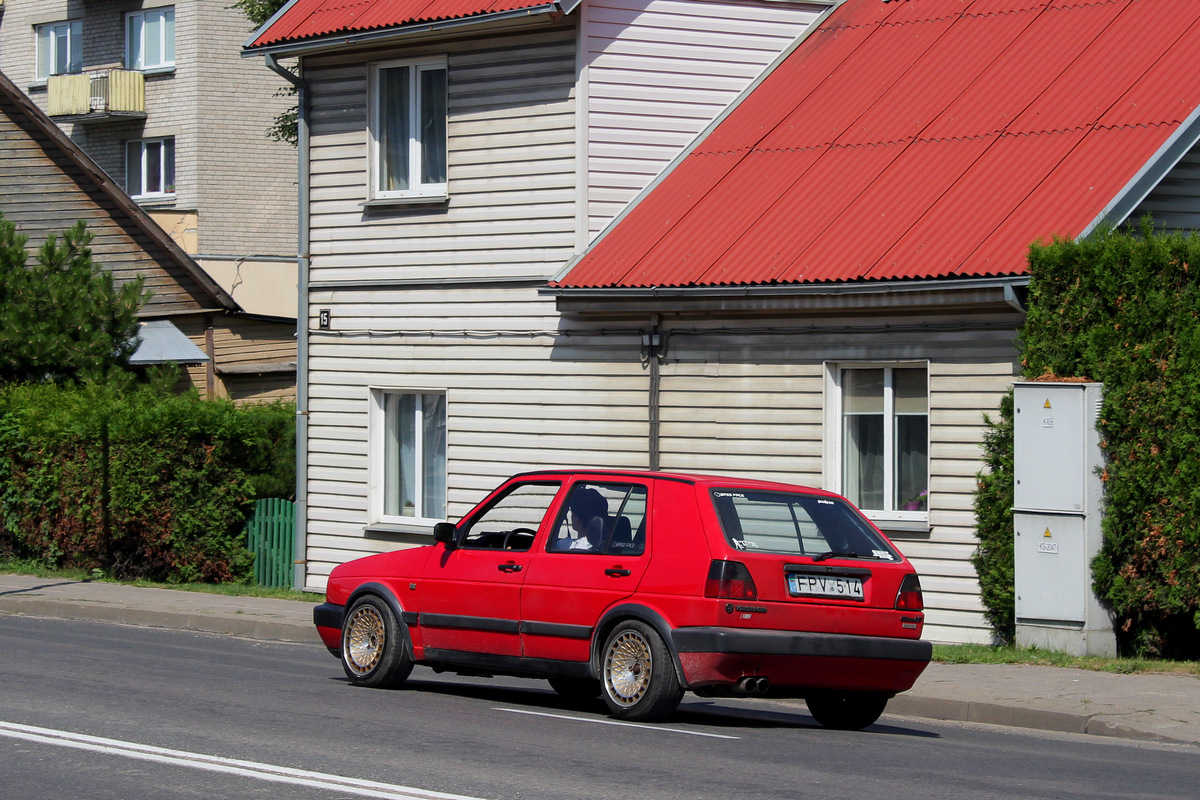 Литва, № FPV 514 — Volkswagen Golf (Typ 19) '83-92