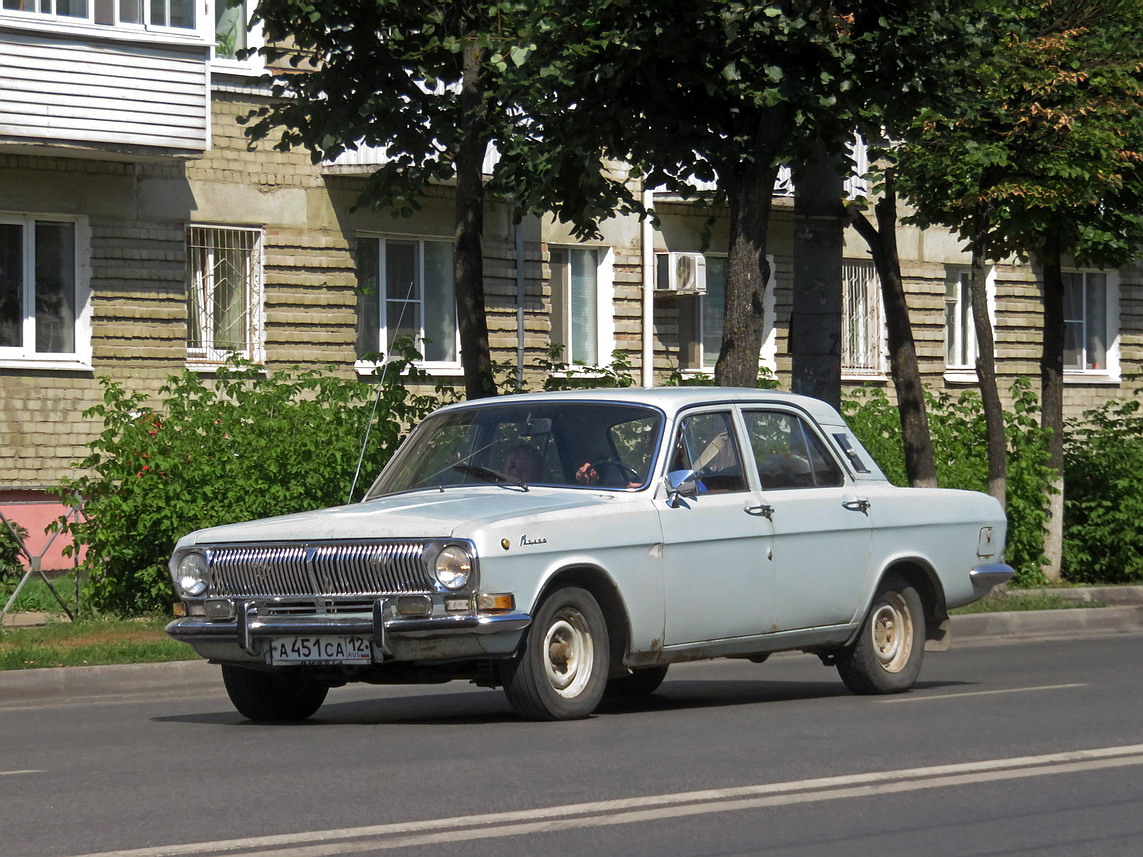 Марий Эл, № А 451 СА 12 — ГАЗ-24 Волга '68-86