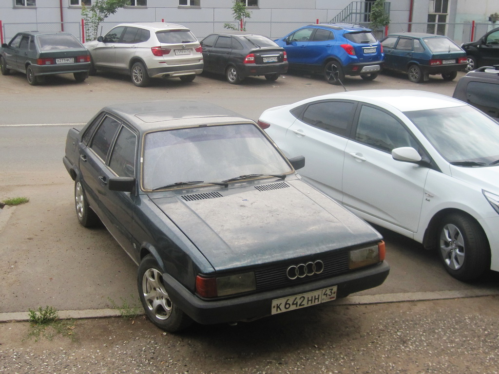 Кировская область, № К 642 НН 43 — Audi 80 (B2) '78-86