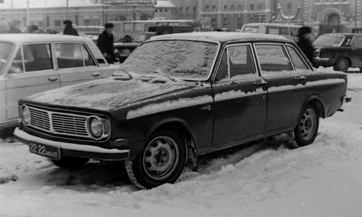 Москва, № 22-22 ММЯ — Volvo 140/142/144/145 '66-74
