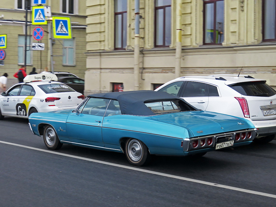 Ленинградская область, № Р 607 ТХ 47 — Chevrolet Impala (5G) '71-76