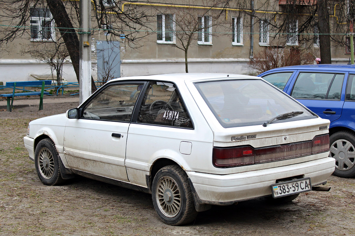 Сумская область, № 383-59 СА — Mazda Familia (BF) '85-89