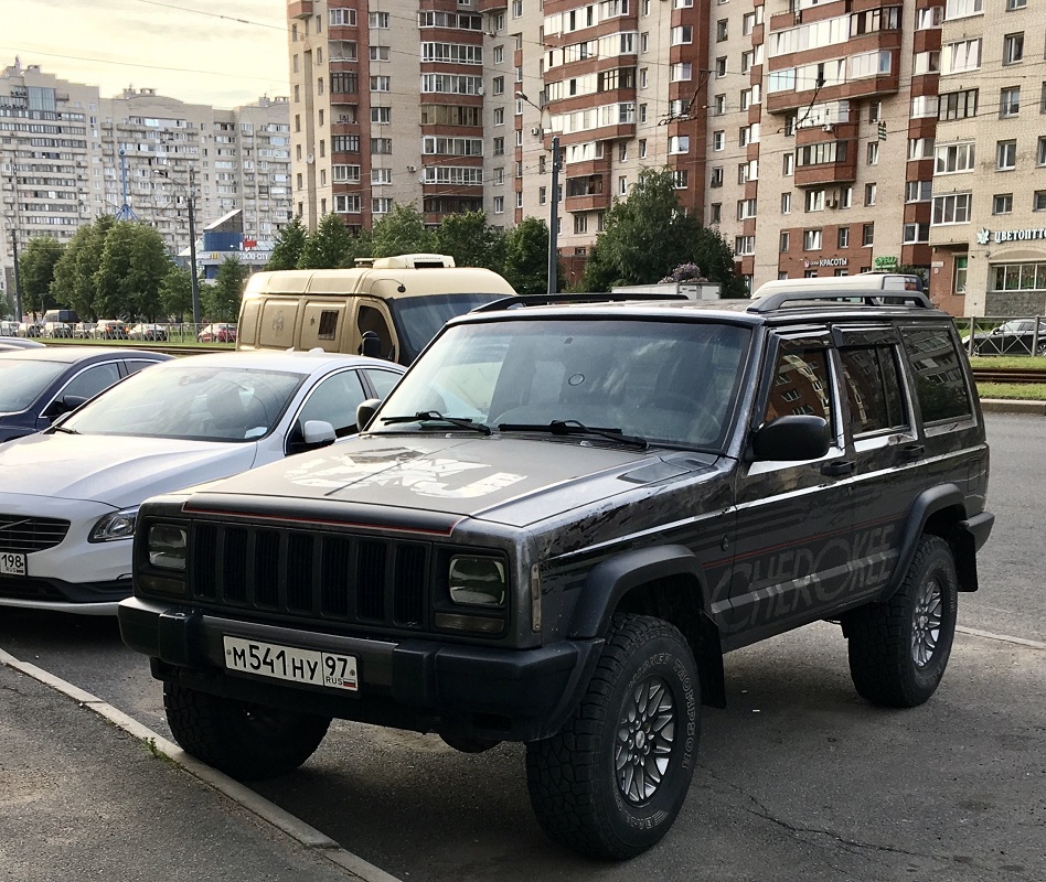Москва, № М 541 НУ 97 — Jeep Cherokee (XJ) '84-01