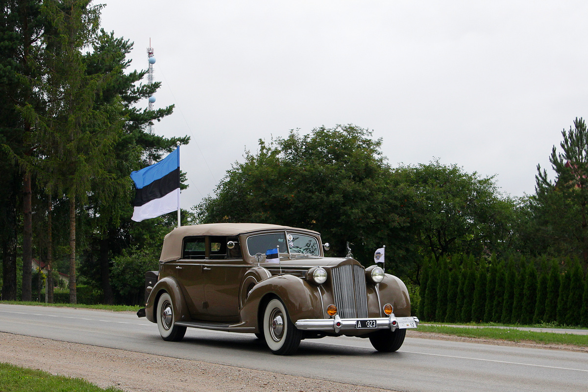 Эстония, № A 323 — Packard Twelve (2G) '33-39; Литва — Nesenstanti klasika 2021