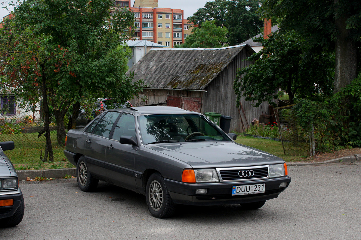 Литва, № DUU 231 — Audi 100 (C3) '82-91