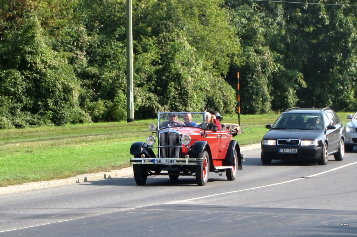 Чехия, № 1AL 7593 — Škoda 645 '32-34