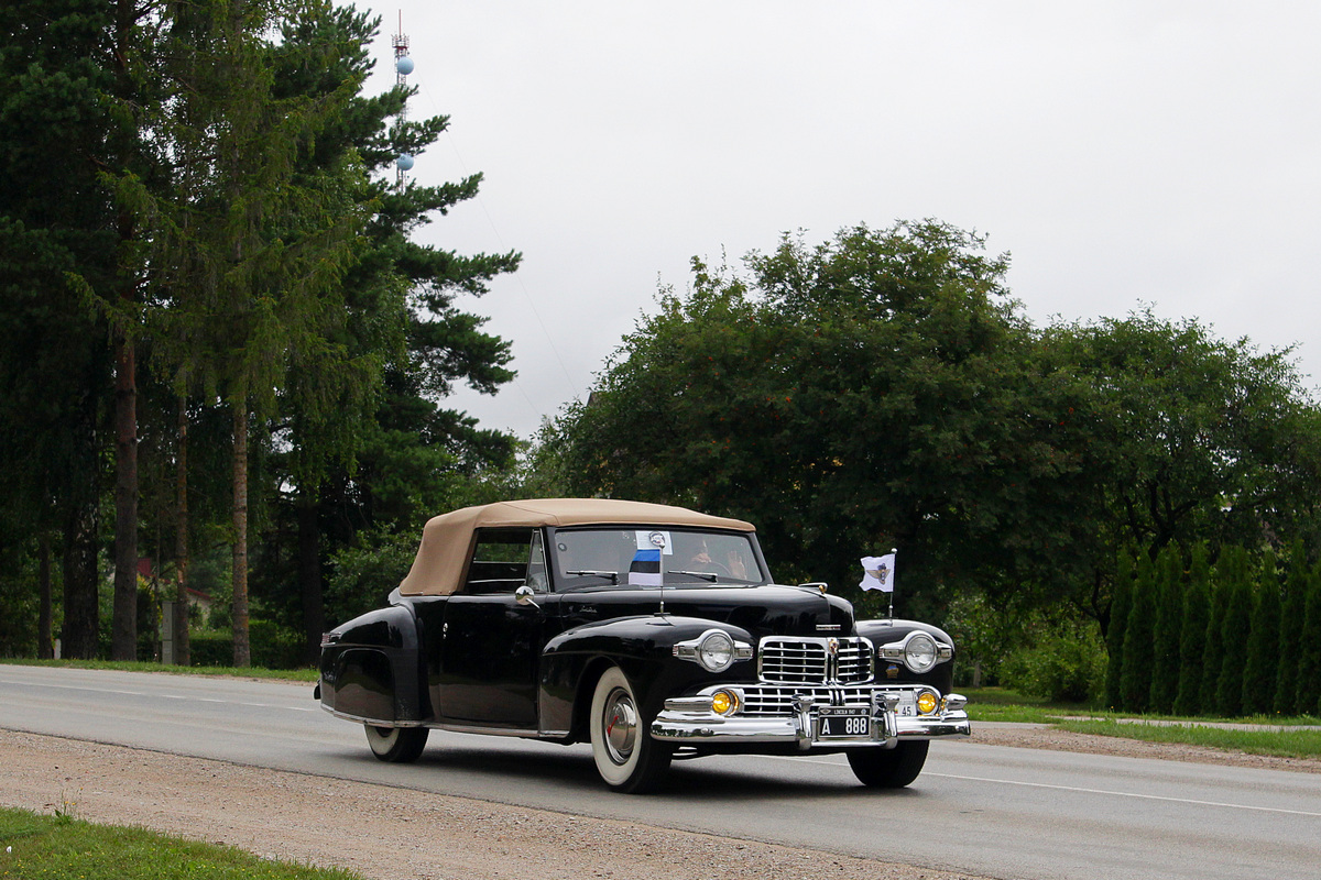 Эстония, № A 888 — Lincoln Continental (1G) '40-48; Литва — Nesenstanti klasika 2021