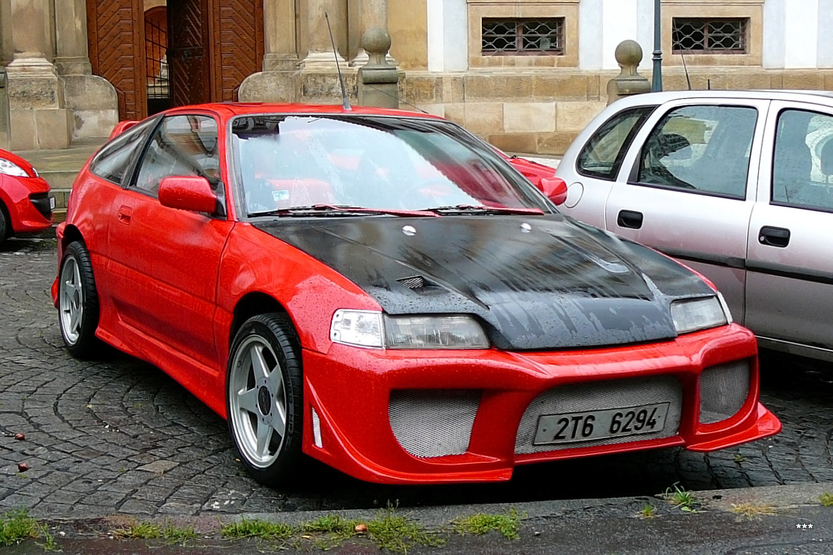 Чехия, № 2T6 6294 — Honda CR-X (2G) '87-91