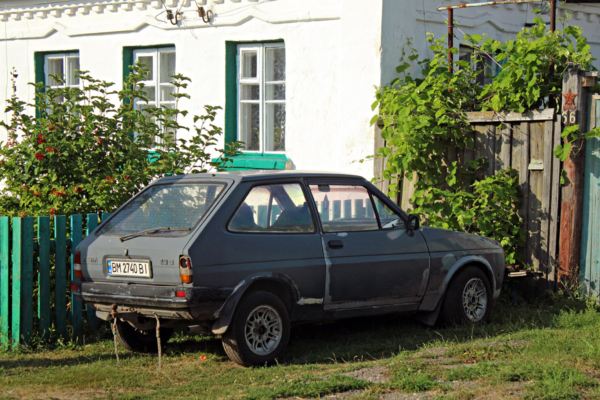 Сумская область, № ВМ 2740 ВІ — Ford Fiesta MkII '83-89
