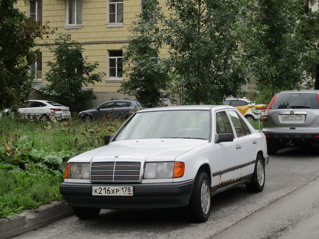 Санкт-Петербург, № К 216 ХР 178 — Mercedes-Benz (W124) '84-96