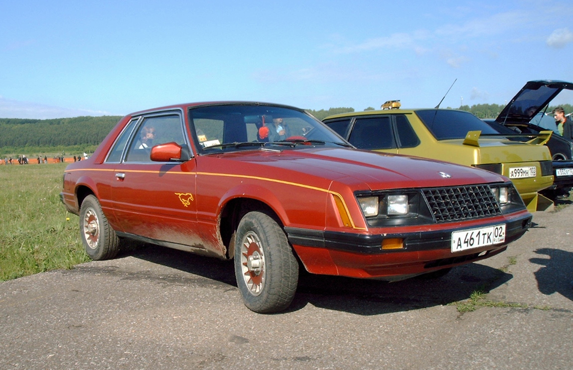 Башкортостан, № А 461 ТК 02 — Ford Mustang (3G) '79-93