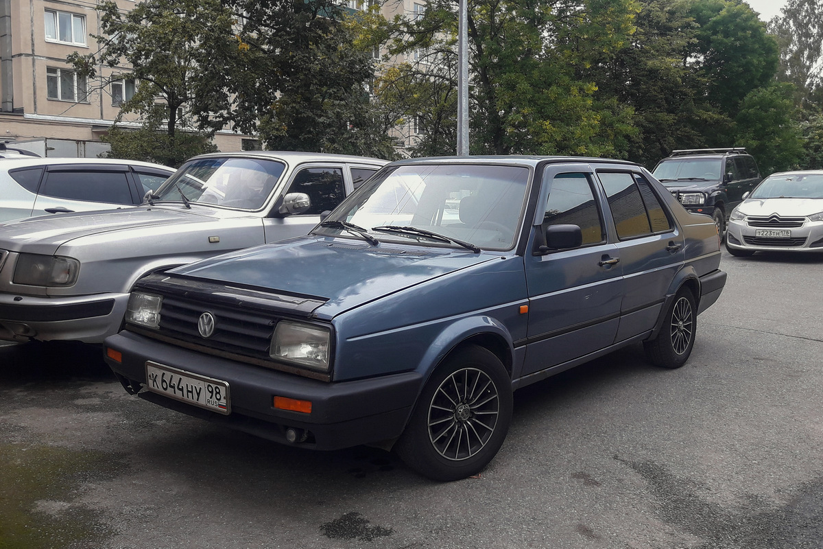 Санкт-Петербург, № К 644 НУ 98 — Volkswagen Jetta Mk2 (Typ 16) '84-92