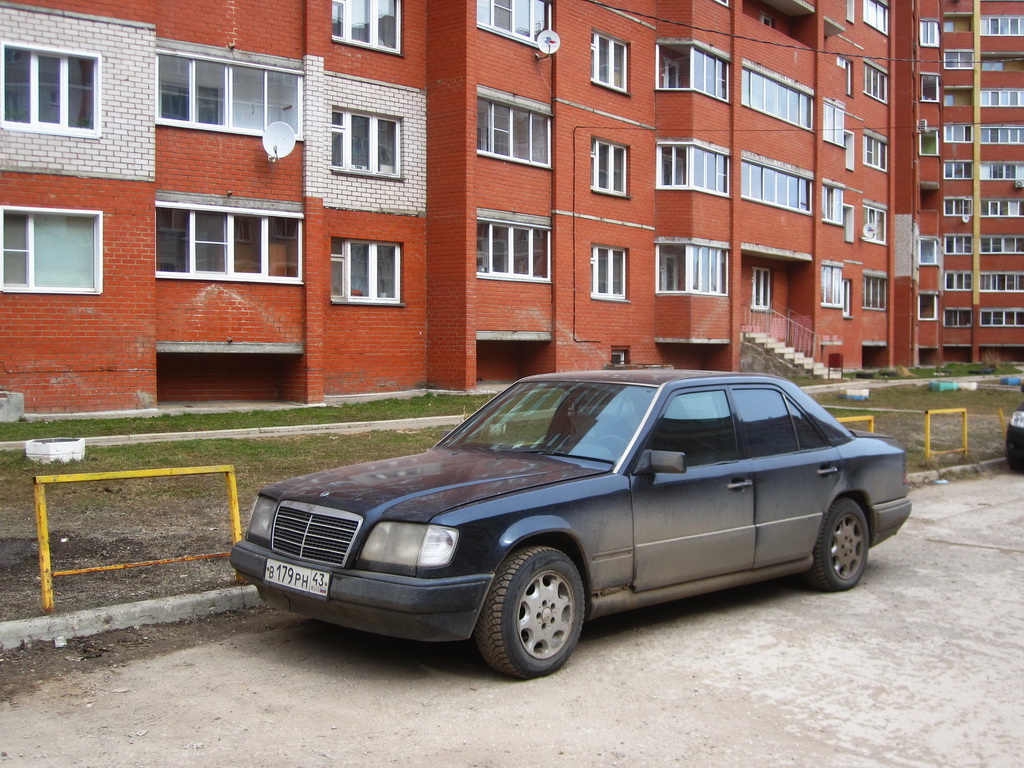 Кировская область, № В 179 РН 43 — Mercedes-Benz (W124) '84-96