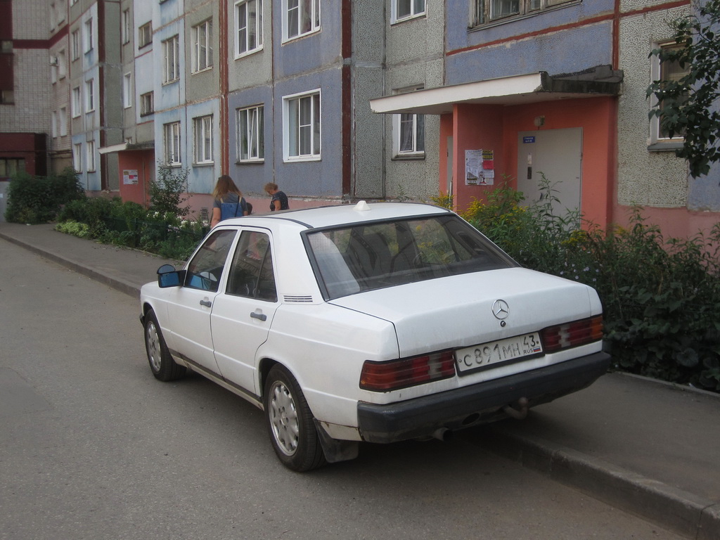 Кировская область, № С 891 МН 43 — Mercedes-Benz (W201) '82-93