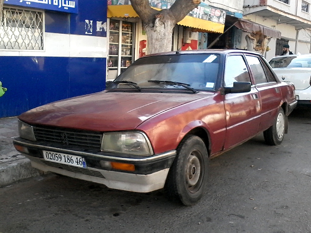 Алжир, № 02059 186 46 — Peugeot 505 '79-86