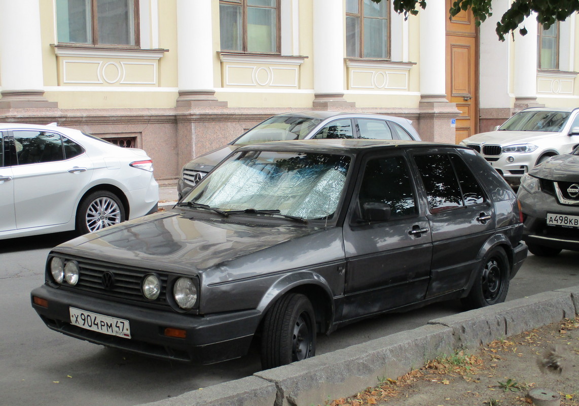 Ленинградская область, № Х 904 РМ 47 — Volkswagen Golf (Typ 19) '83-92