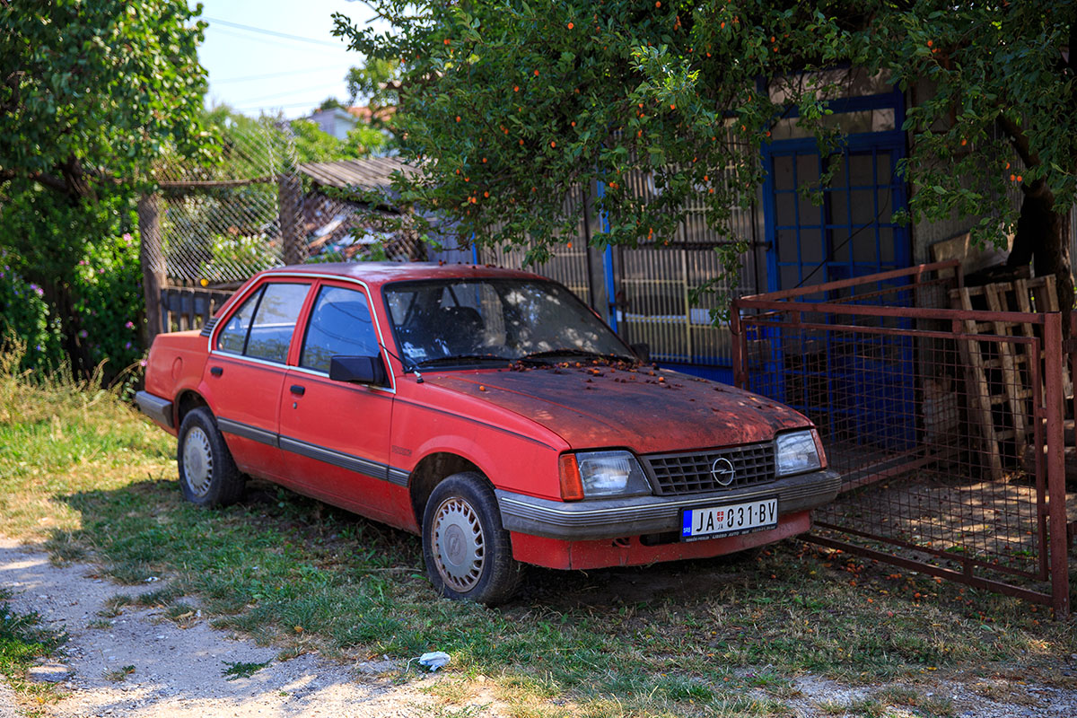 Сербия, № JA-031 BV — Opel Ascona (C) '81-88