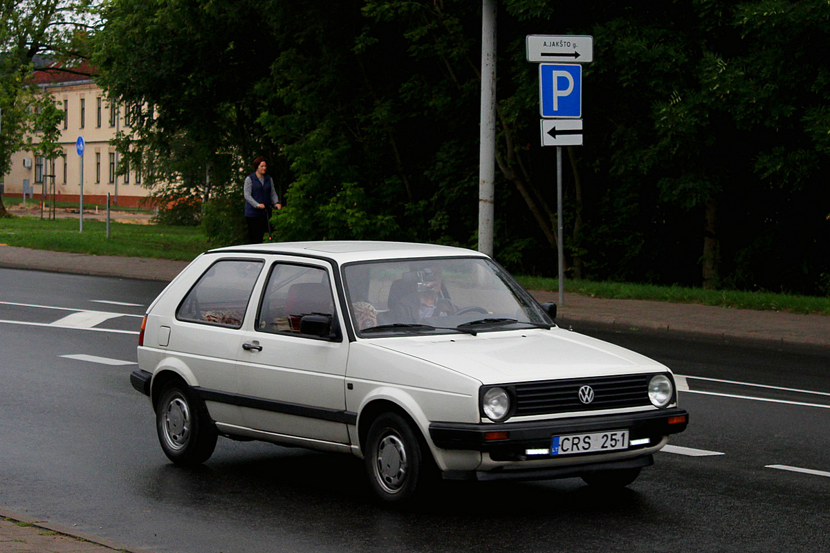 Литва, № CRS 251 — Volkswagen Golf (Typ 19) '83-92