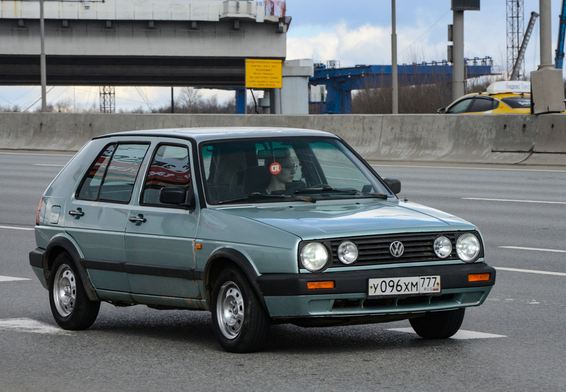 Москва, № У 096 ХМ 777 — Volkswagen Golf (Typ 19) '83-92