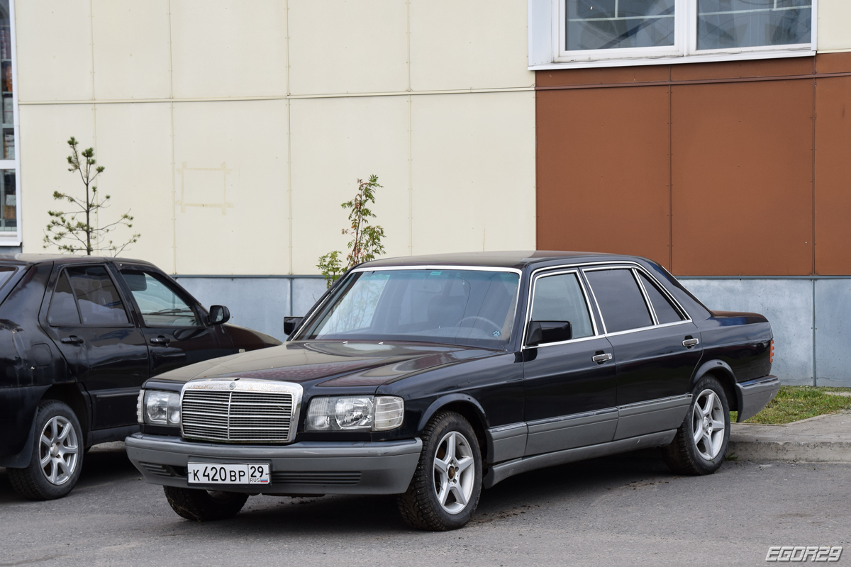 Архангельская область, № К 420 ВР 29 — Mercedes-Benz (W126) '79-91
