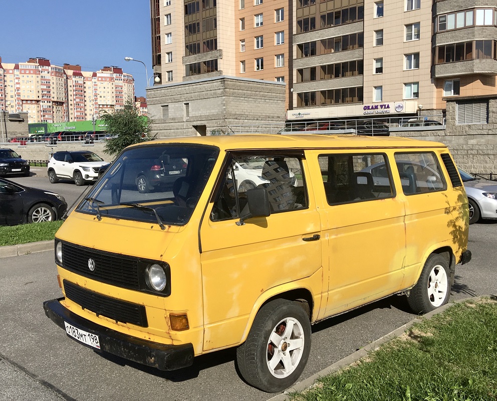 Санкт-Петербург, № О 183 МТ 198 — Volkswagen Typ 2 (Т3) '79-92