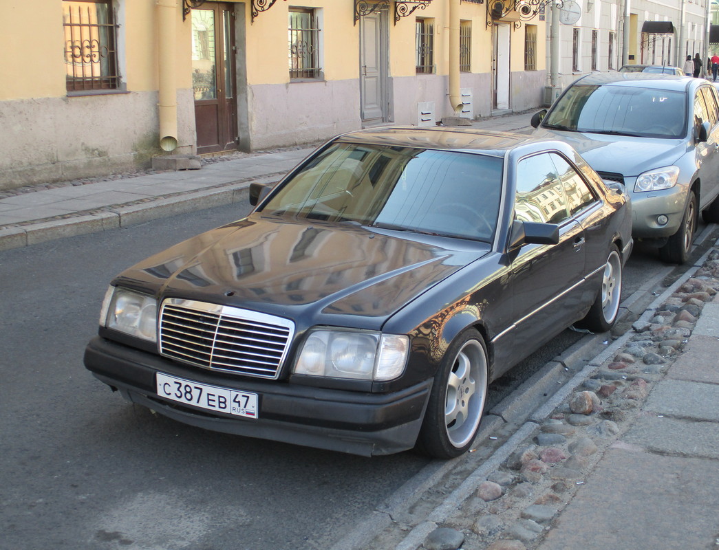 Ленинградская область, № С 387 ЕВ 47 — Mercedes-Benz (C124) '87-96
