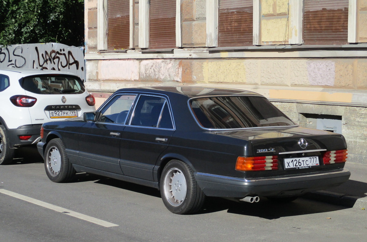 Москва, № Х 126 ТС 777 — Mercedes-Benz (W126) '79-91