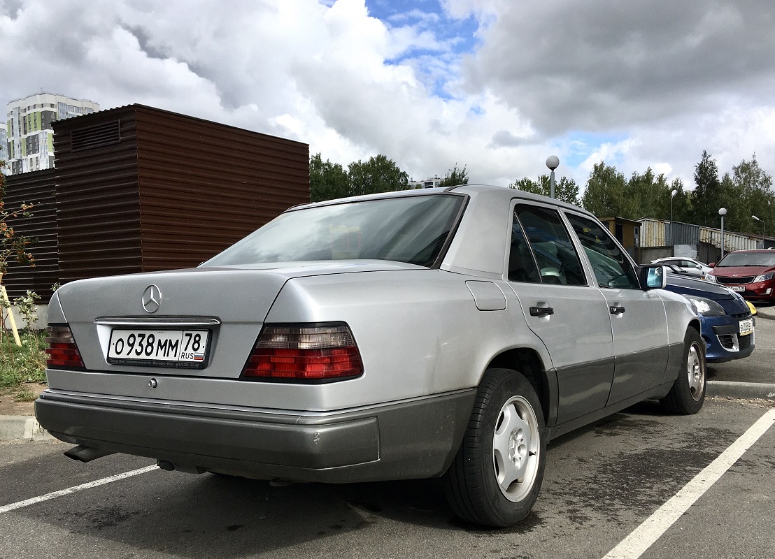 Санкт-Петербург, № О 938 ММ 78 — Mercedes-Benz (W124) '84-96