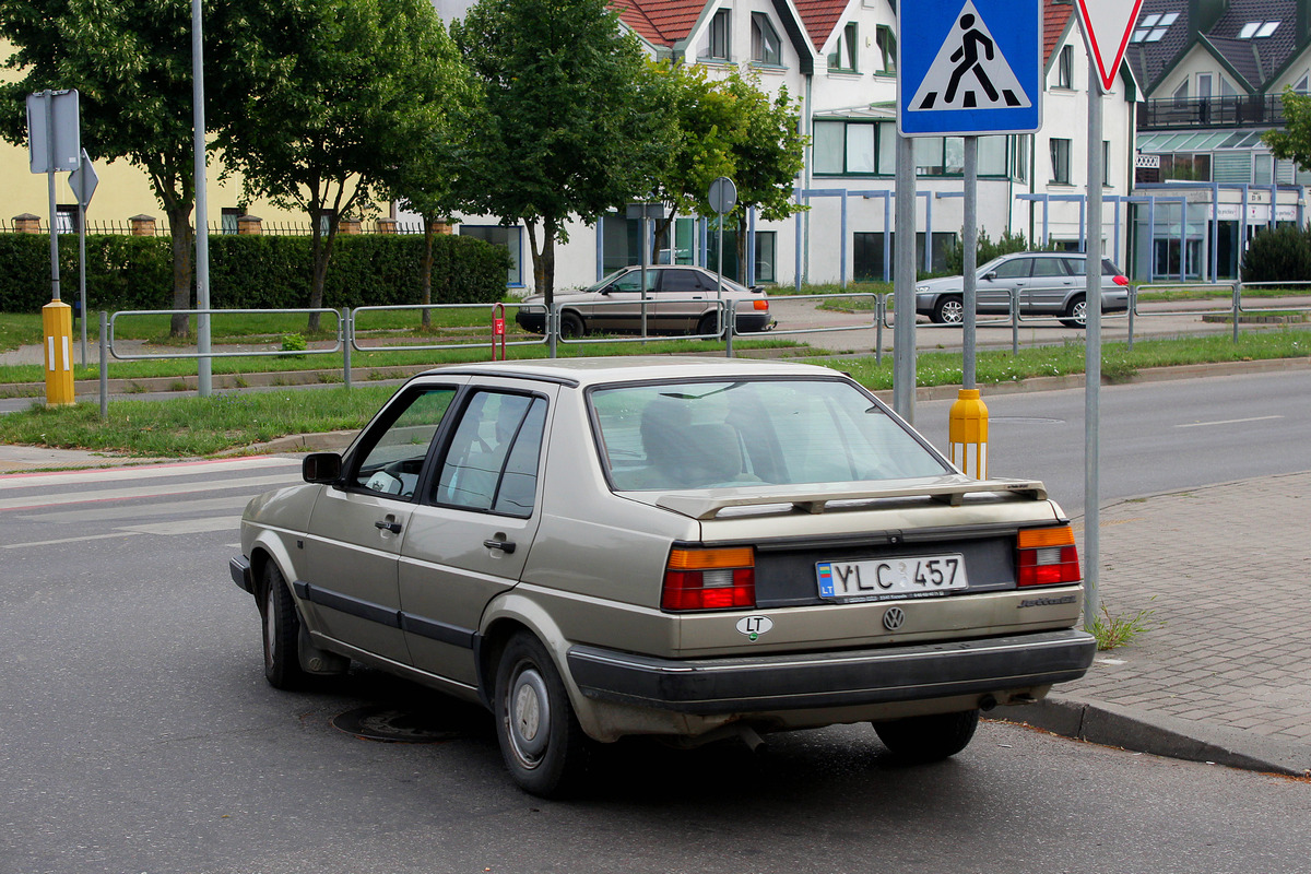 Литва, № YLC 457 — Volkswagen Jetta Mk2 (Typ 16) '84-92