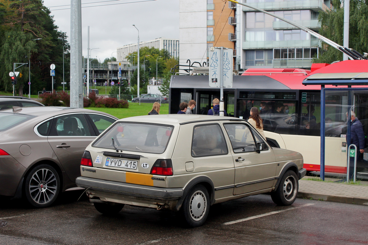 Литва, № YVD 415 — Volkswagen Golf (Typ 19) '83-92