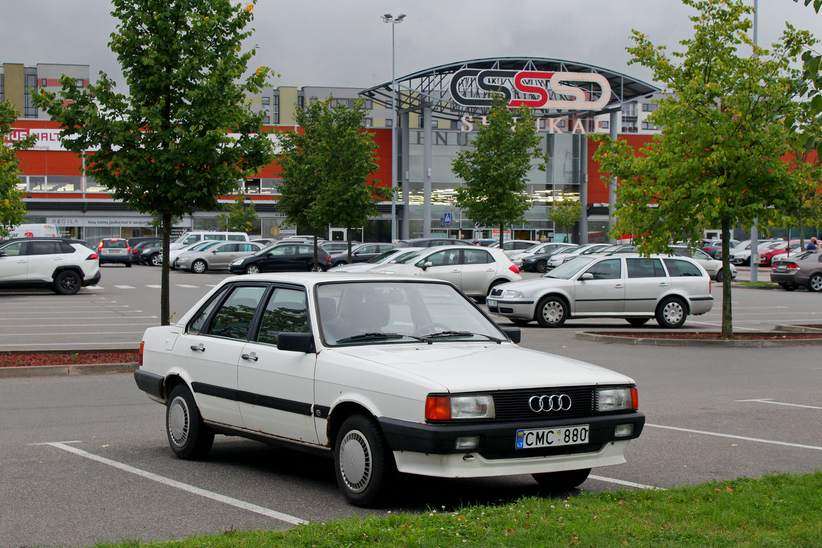 Литва, № CMC 880 — Audi 80 (B2) '78-86