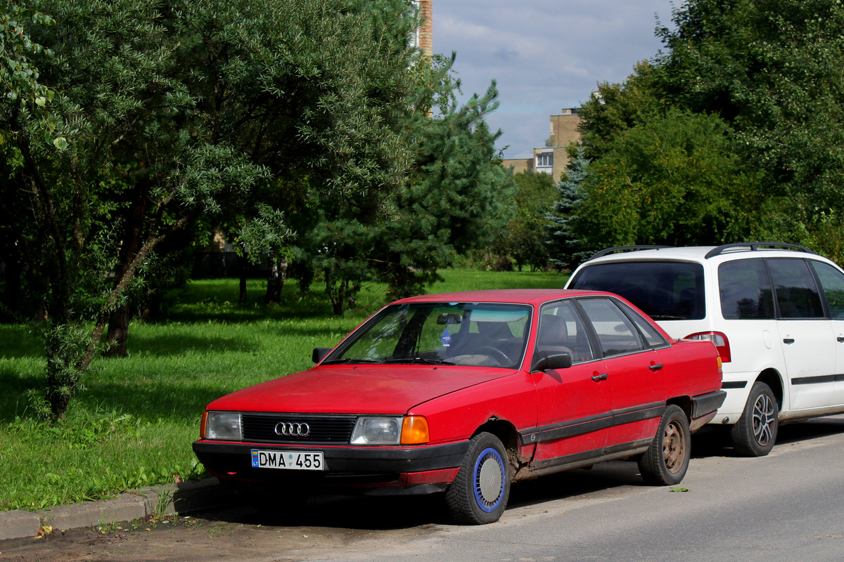 Литва, № DMA 455 — Audi 100 (C3) '82-91