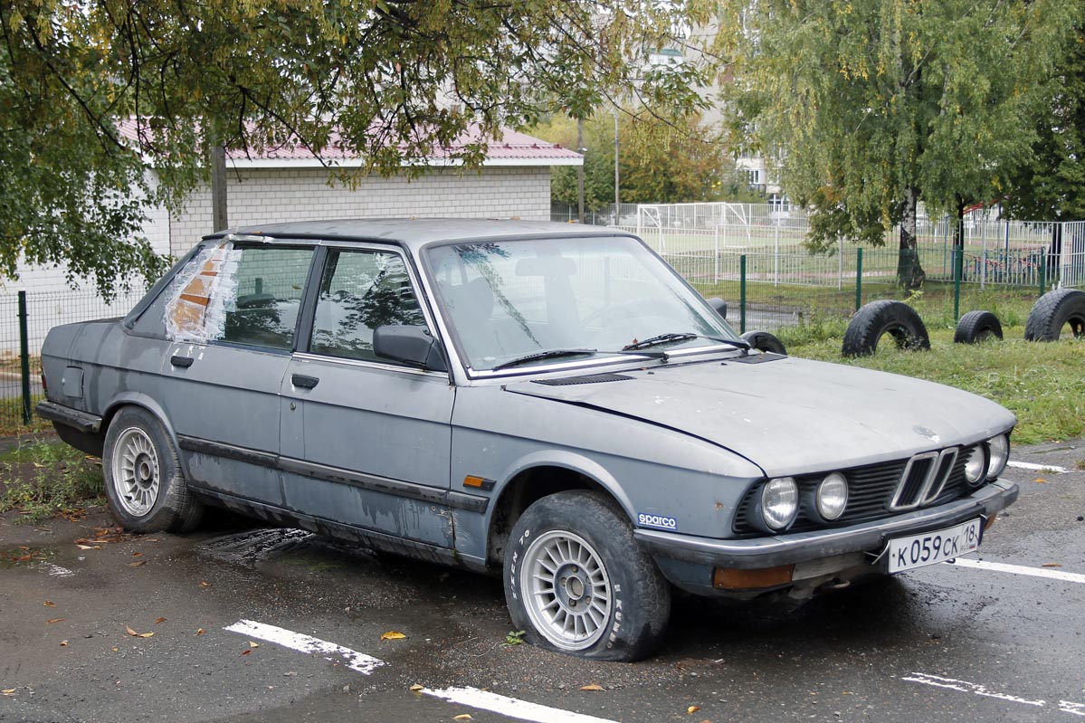 Удмуртия, № К 059 СК 18 — BMW 5 Series (E28) '82-88