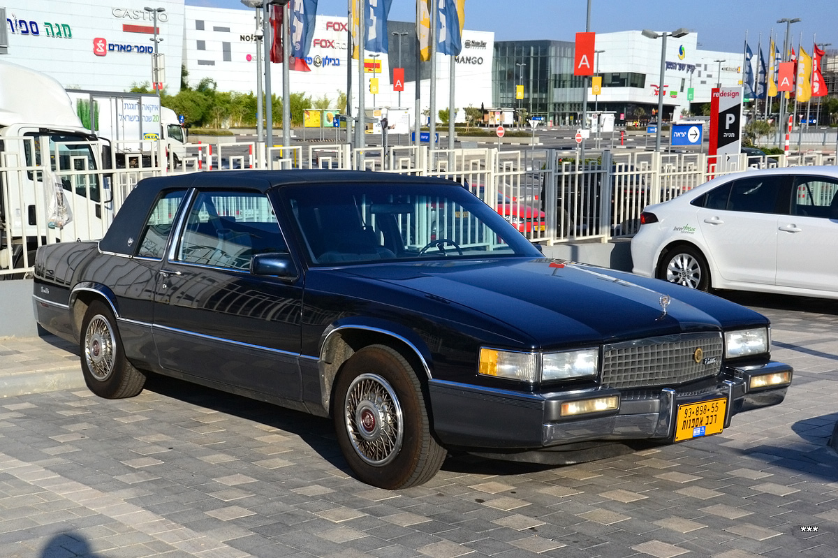 Израиль, № 93-898-55 — Cadillac DeVille (6G) '85-93