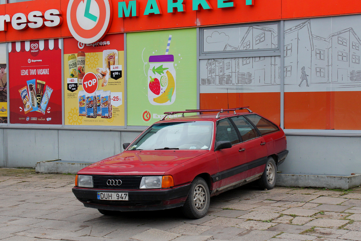 Литва, № DUH 947 — Audi 100 Avant (C3) '82-91