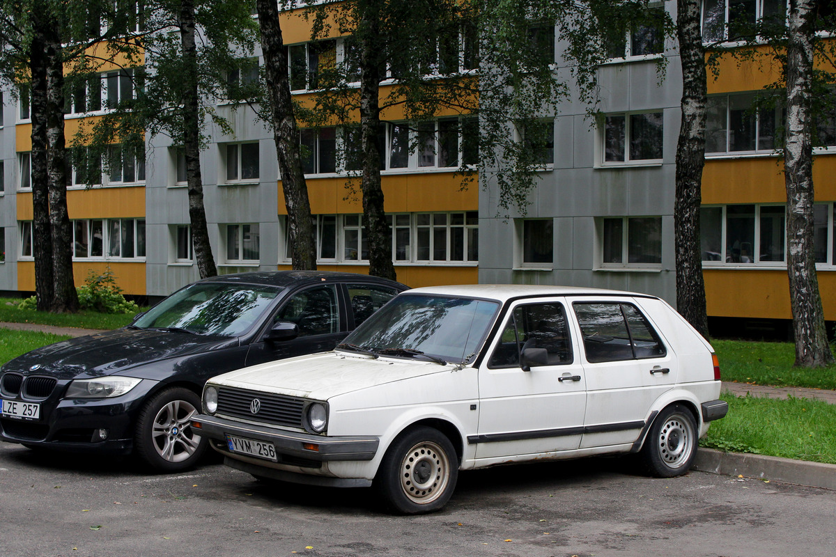Литва, № YVM 256 — Volkswagen Golf (Typ 19) '83-92