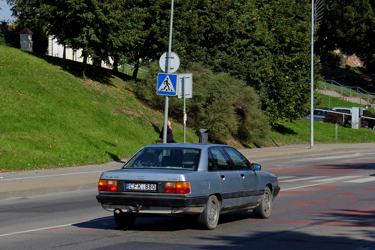 Литва, № CFK 880 — Audi 100 (C3) '82-91