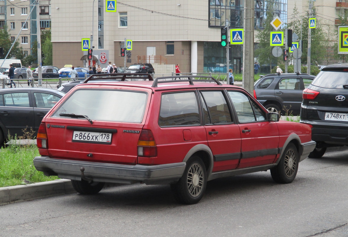 Санкт-Петербург, № Р 866 ХК 178 — Volkswagen Passat (B2) '80-88