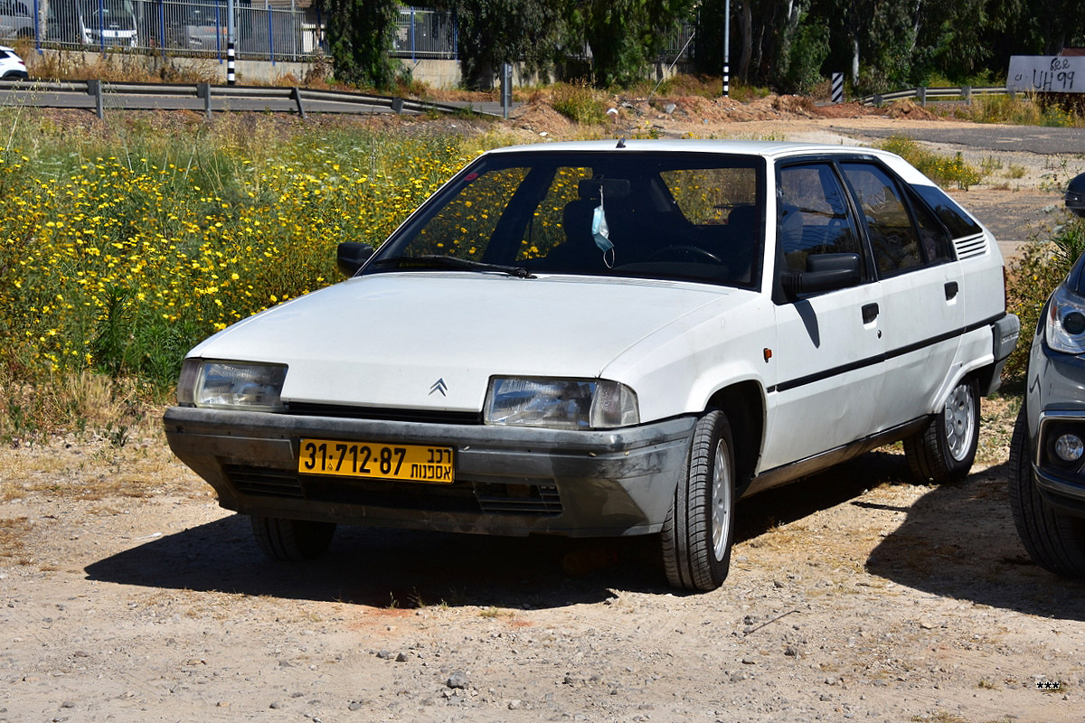 Израиль, № 31-712-87 — Citroën BX '82-94