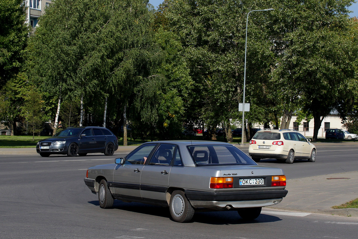 Литва, № OKC 230 — Audi 100 (C3) '82-91