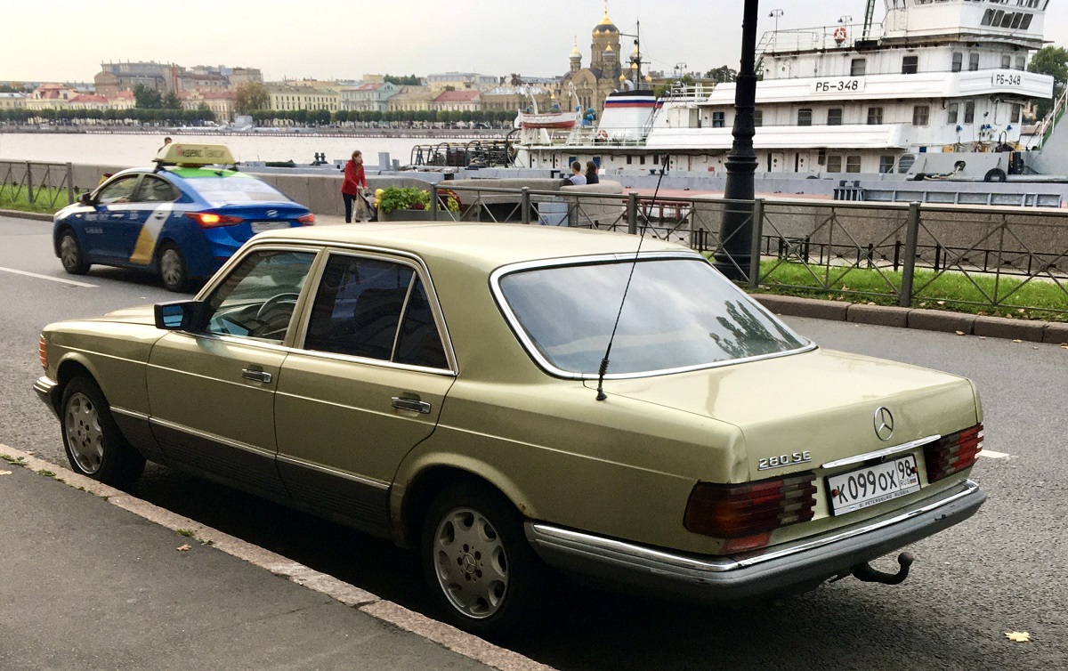 Санкт-Петербург, № К 099 ОХ 98 — Mercedes-Benz (W126) '79-91