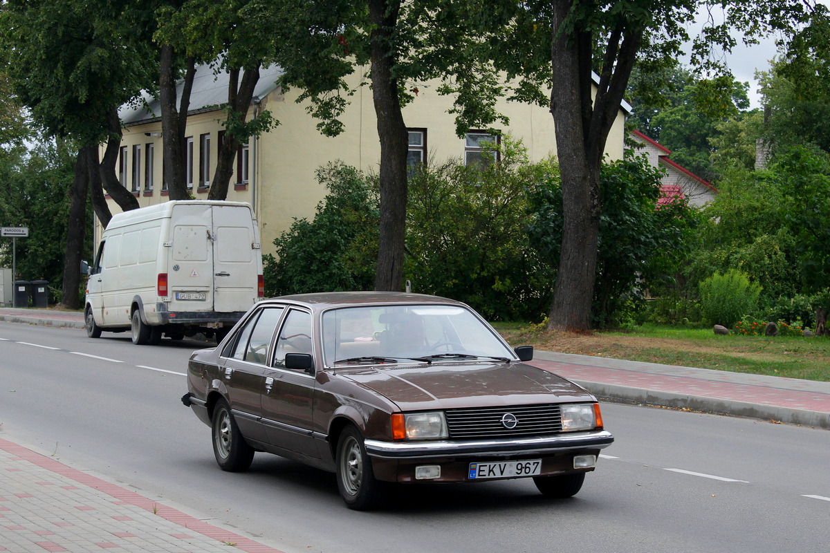 Литва, № EKV 967 — Opel Rekord (E1) '77-82