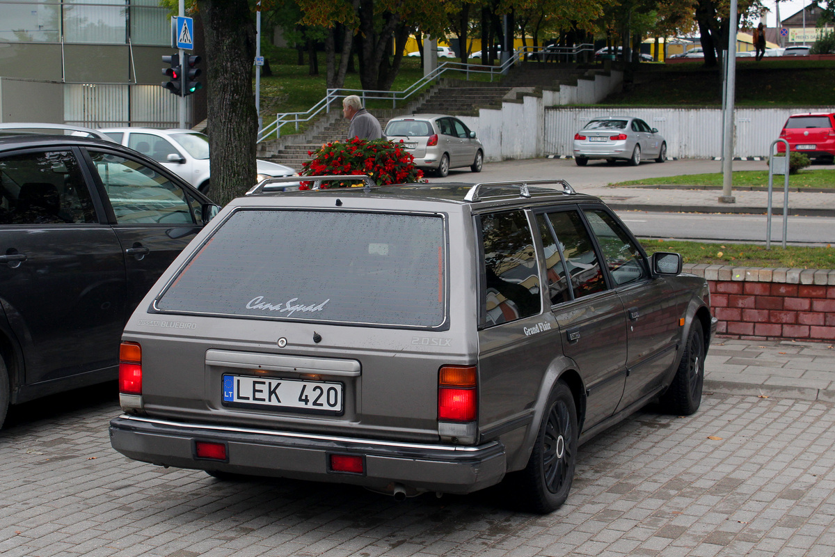 Литва, № LEK 420 — Nissan Bluebird (U11) '83-90