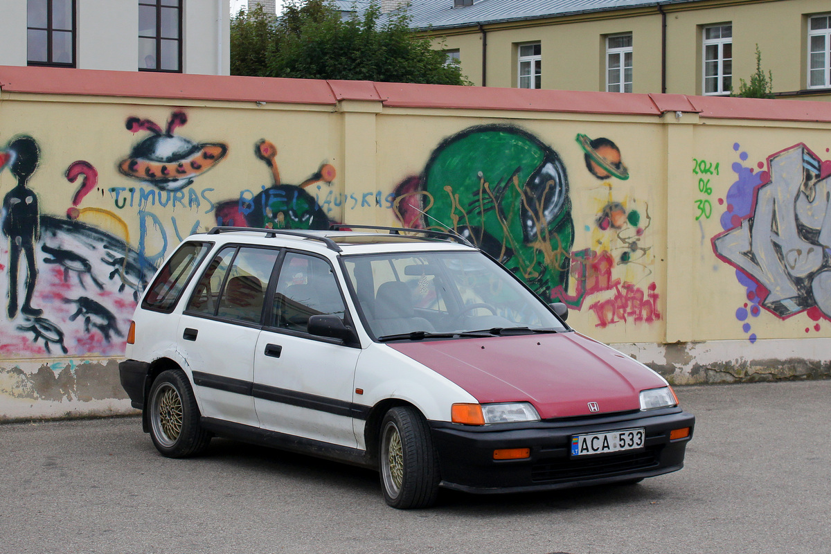 Литва, № ACA 533 — Honda Civic (4G) '87-91